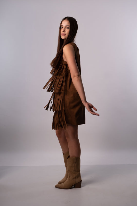 Abito con frange