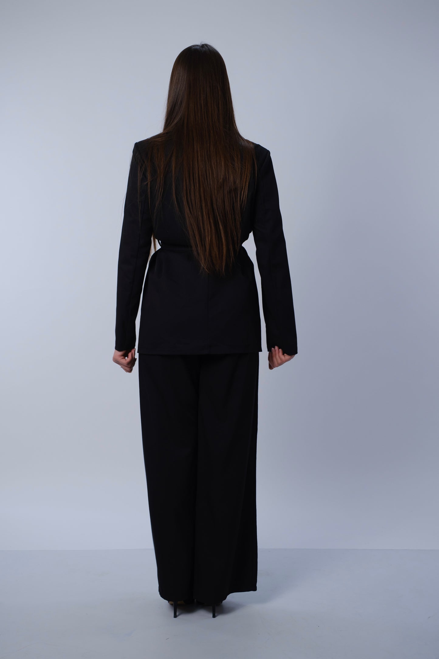 Tailleur con cintura