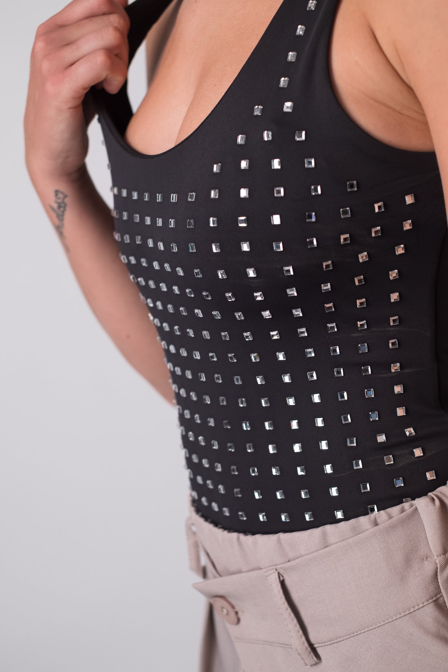 BODY CON BRILLANTI
