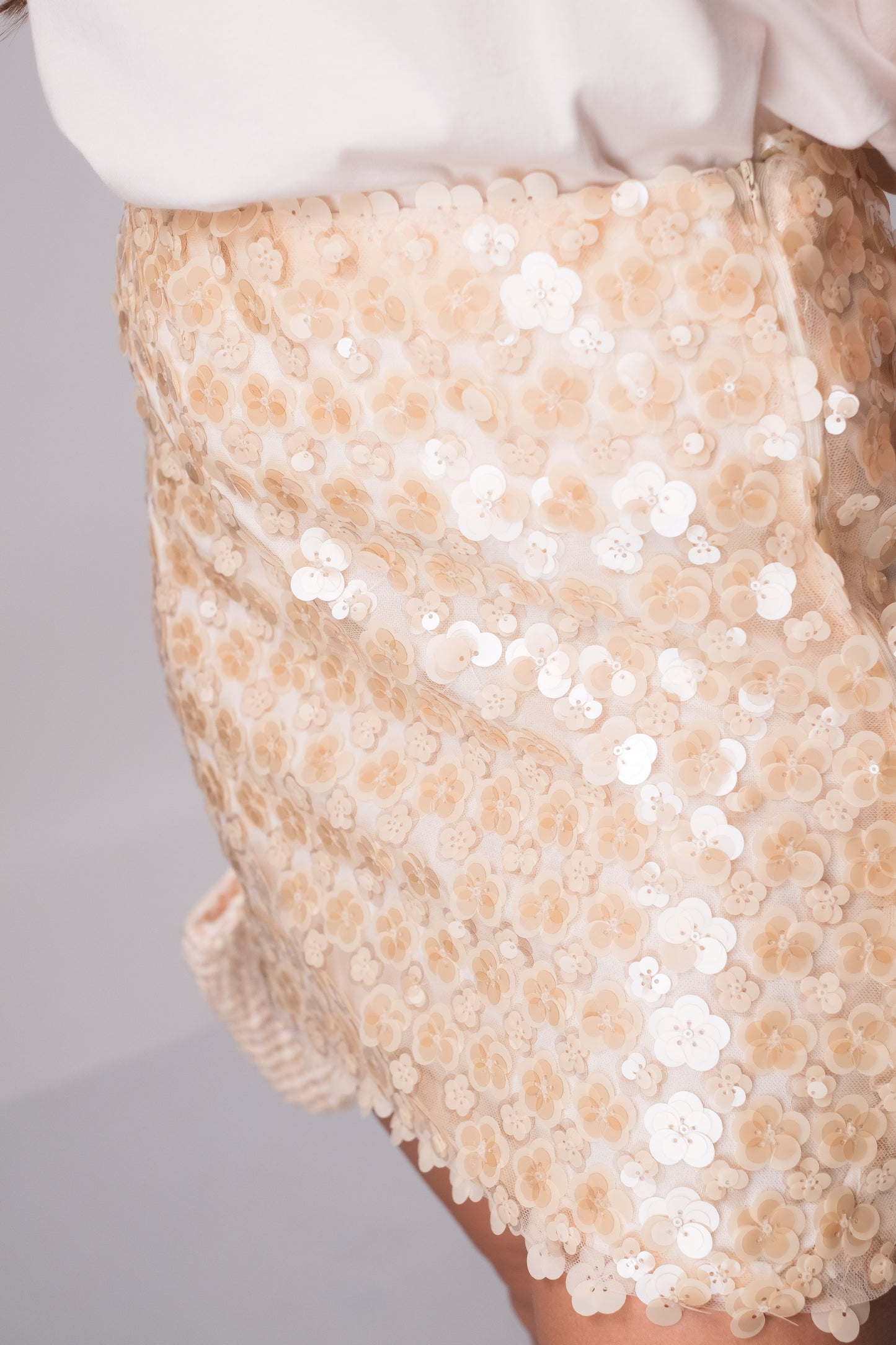 MINIGONNA IN PAILLETTES