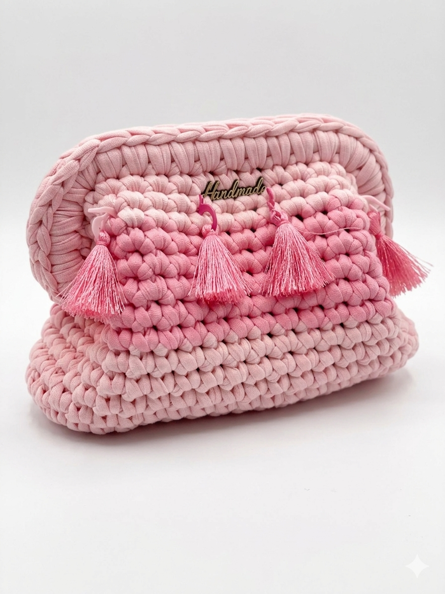 Cloe double pink con nappine