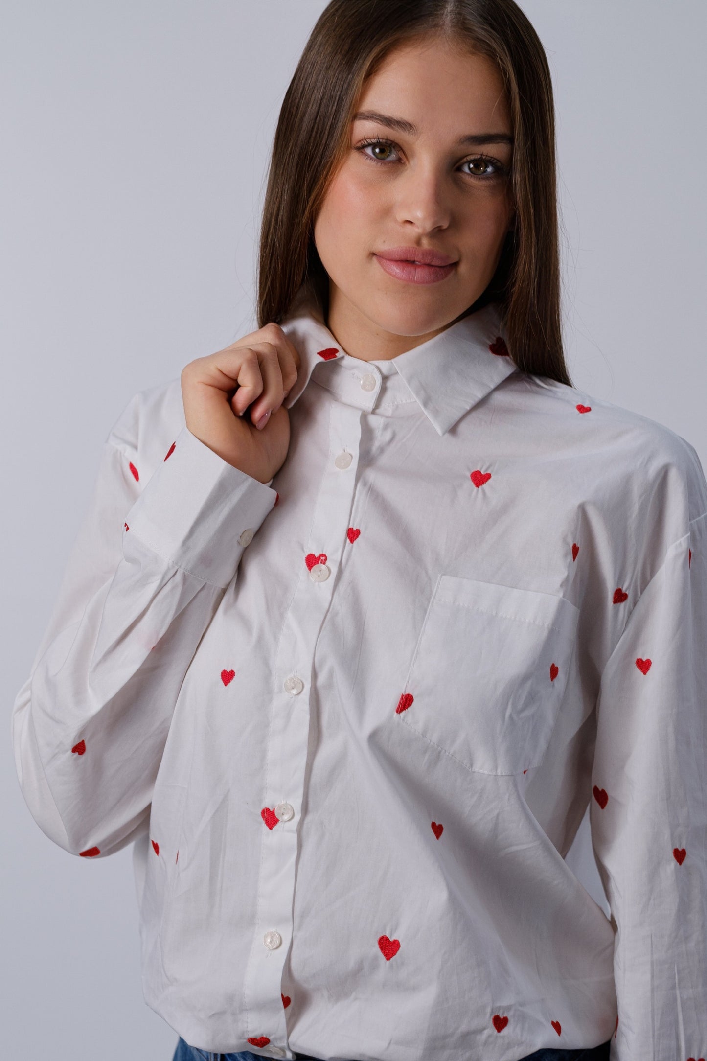 Camicia a cuori