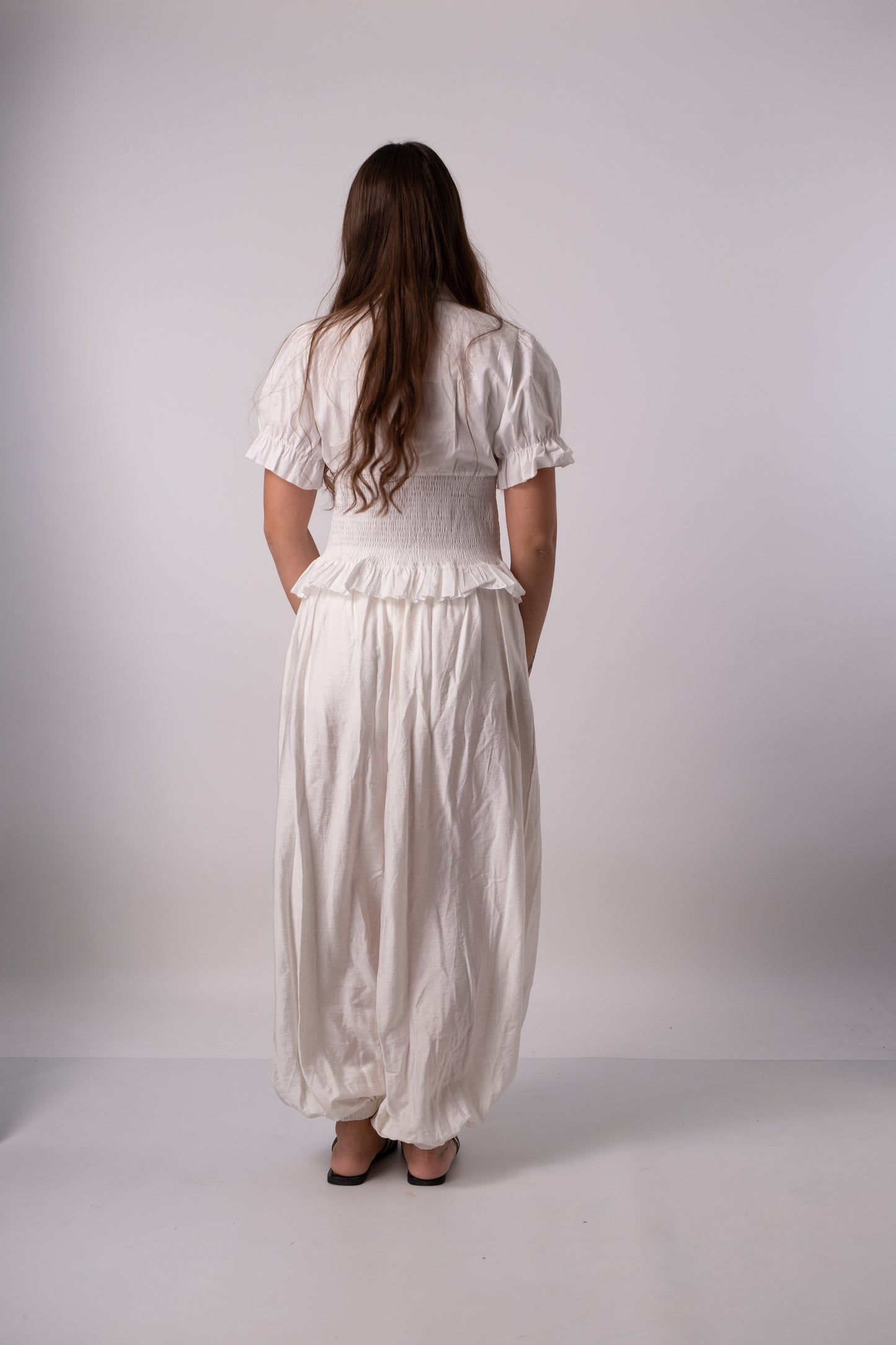 PANTALONE BALLON FIT LINO