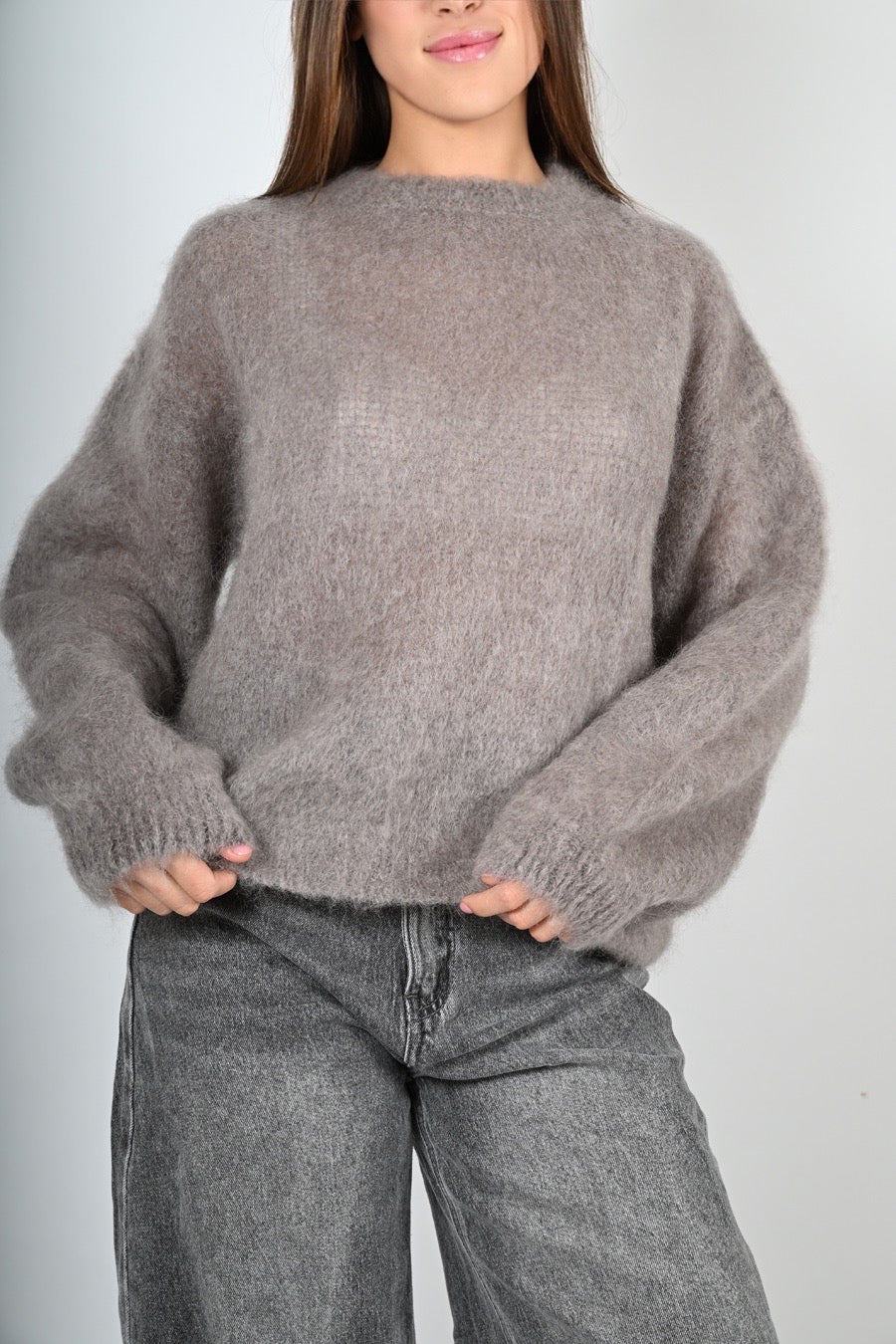 Pullover in mohair