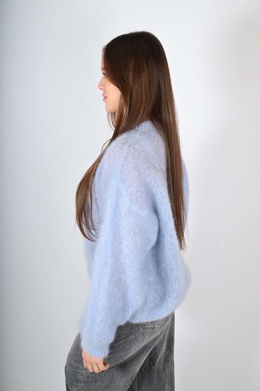 Pullover in mohair