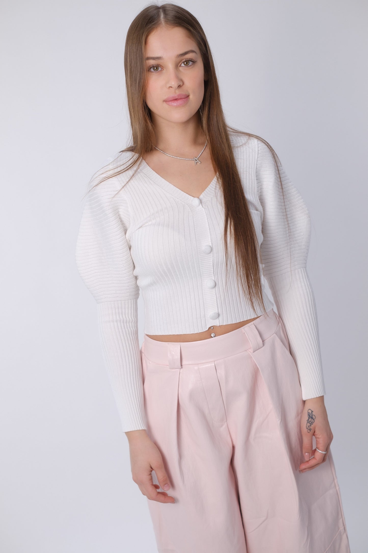 Pullover maniche a palloncino