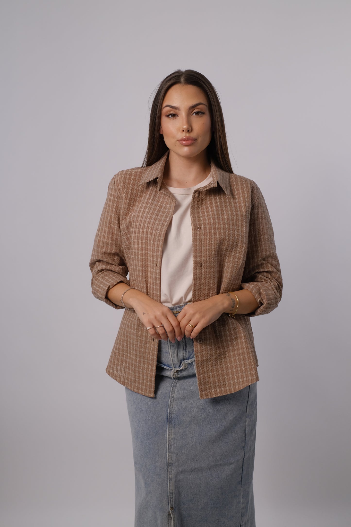 Camicia a quadri