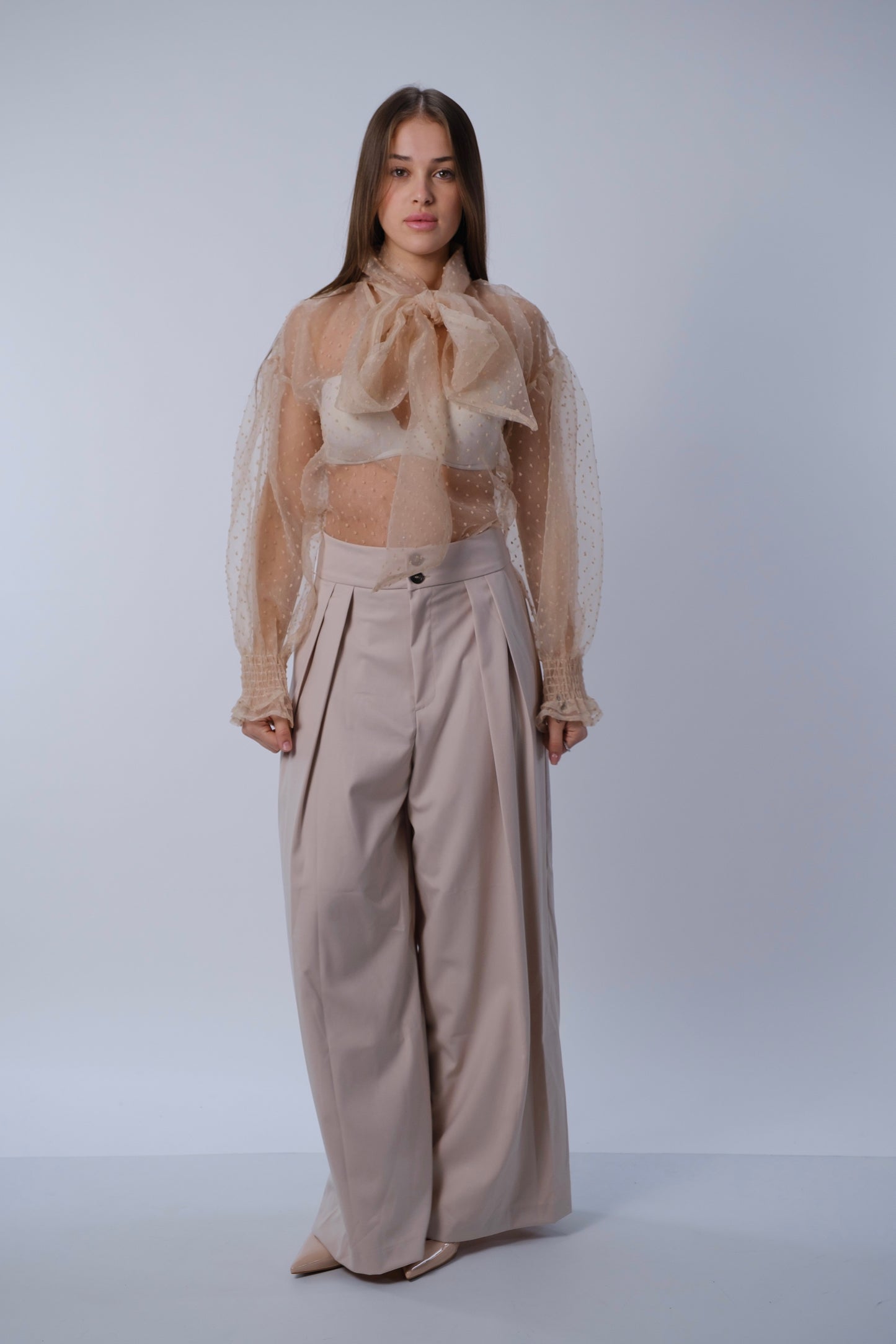 Pantalone sartoriale a doppi bottoni