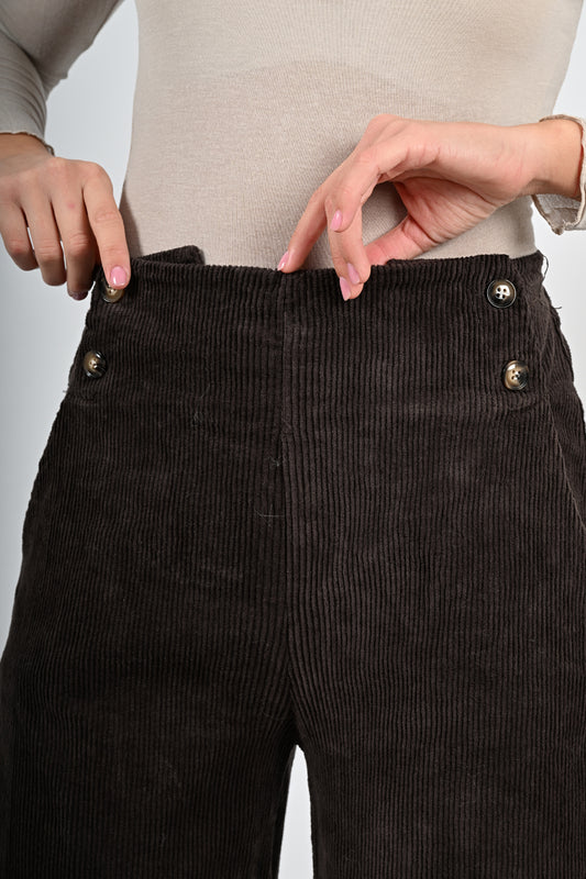 Pantaloni in velluto a coste