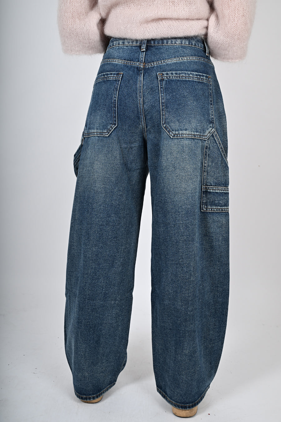 Demin cargo ballon fit