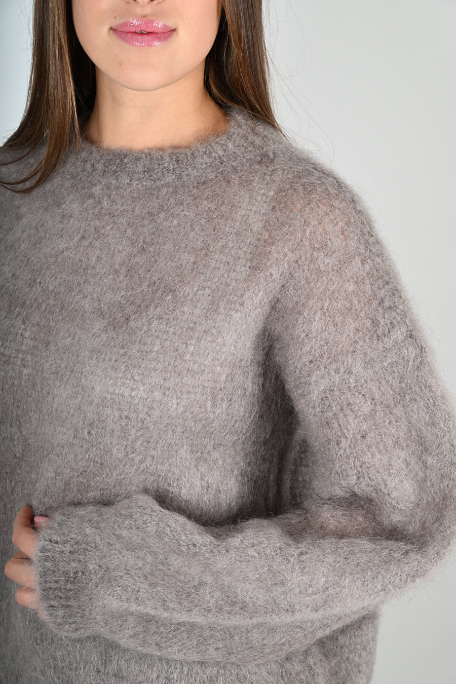 Pullover in mohair