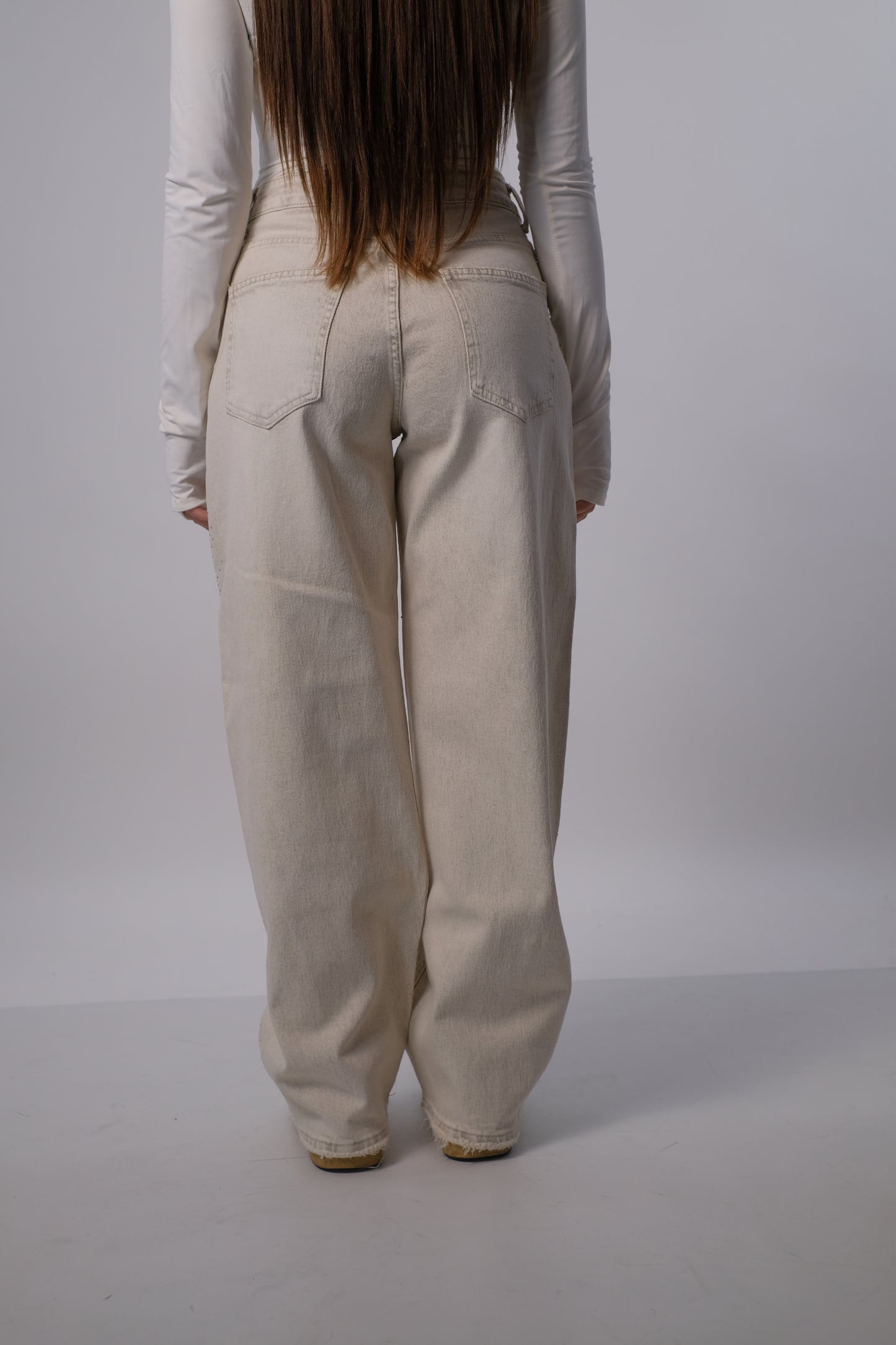 Denim con brillantini