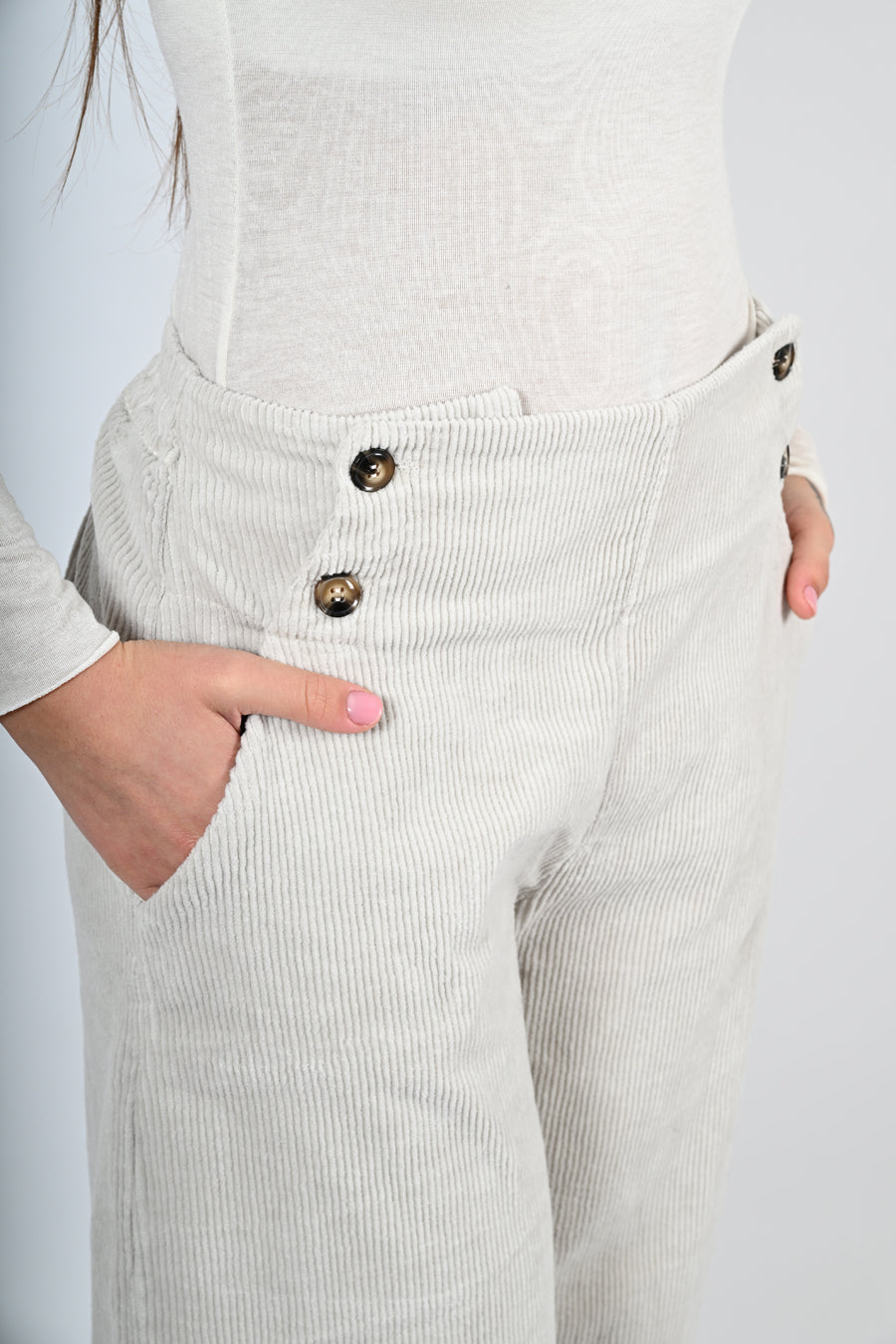 Pantalone in velluto a coste