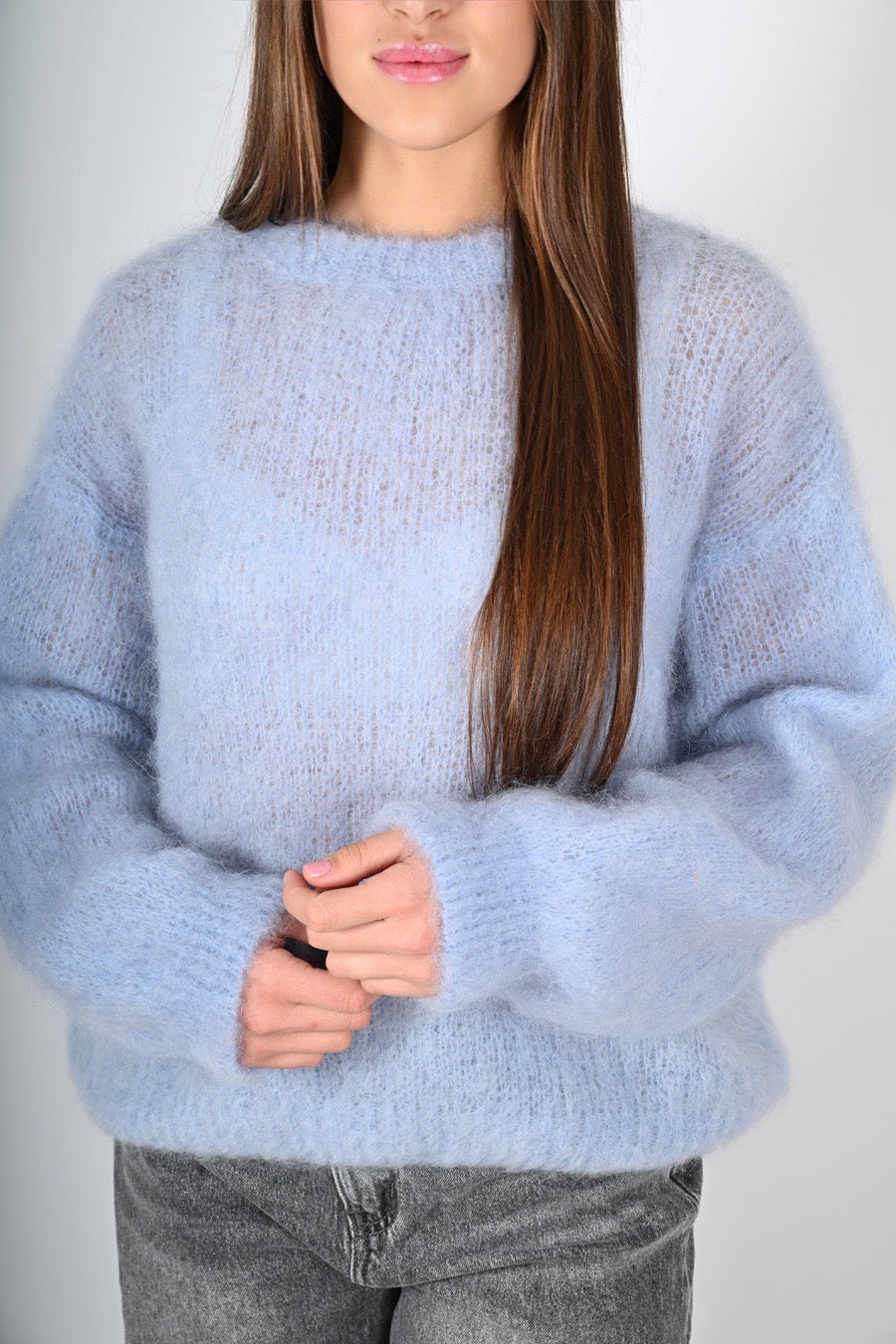 Pullover in mohair