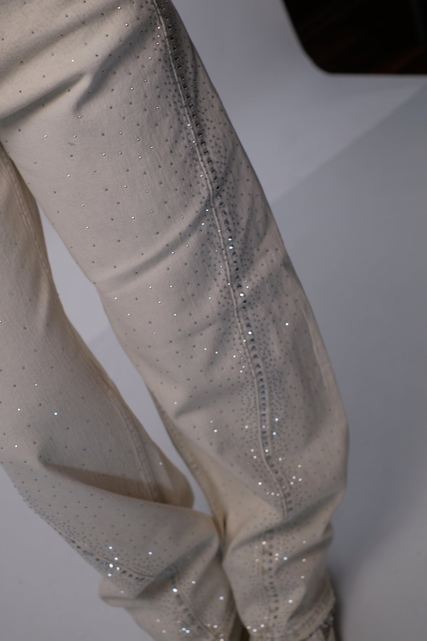 Denim con brillantini