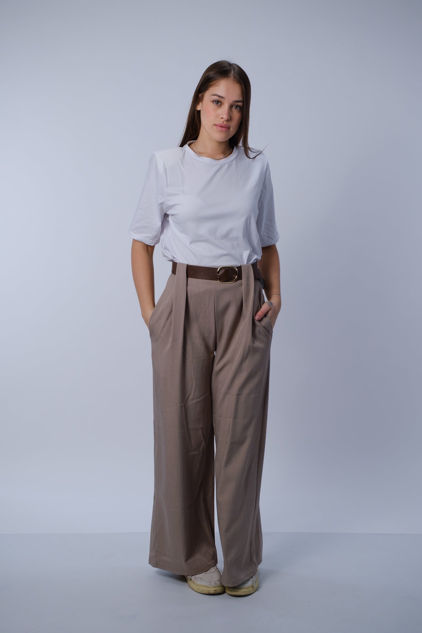 Pantalone morbido con cintura