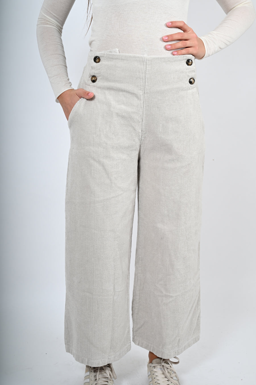 Pantalone in velluto a coste