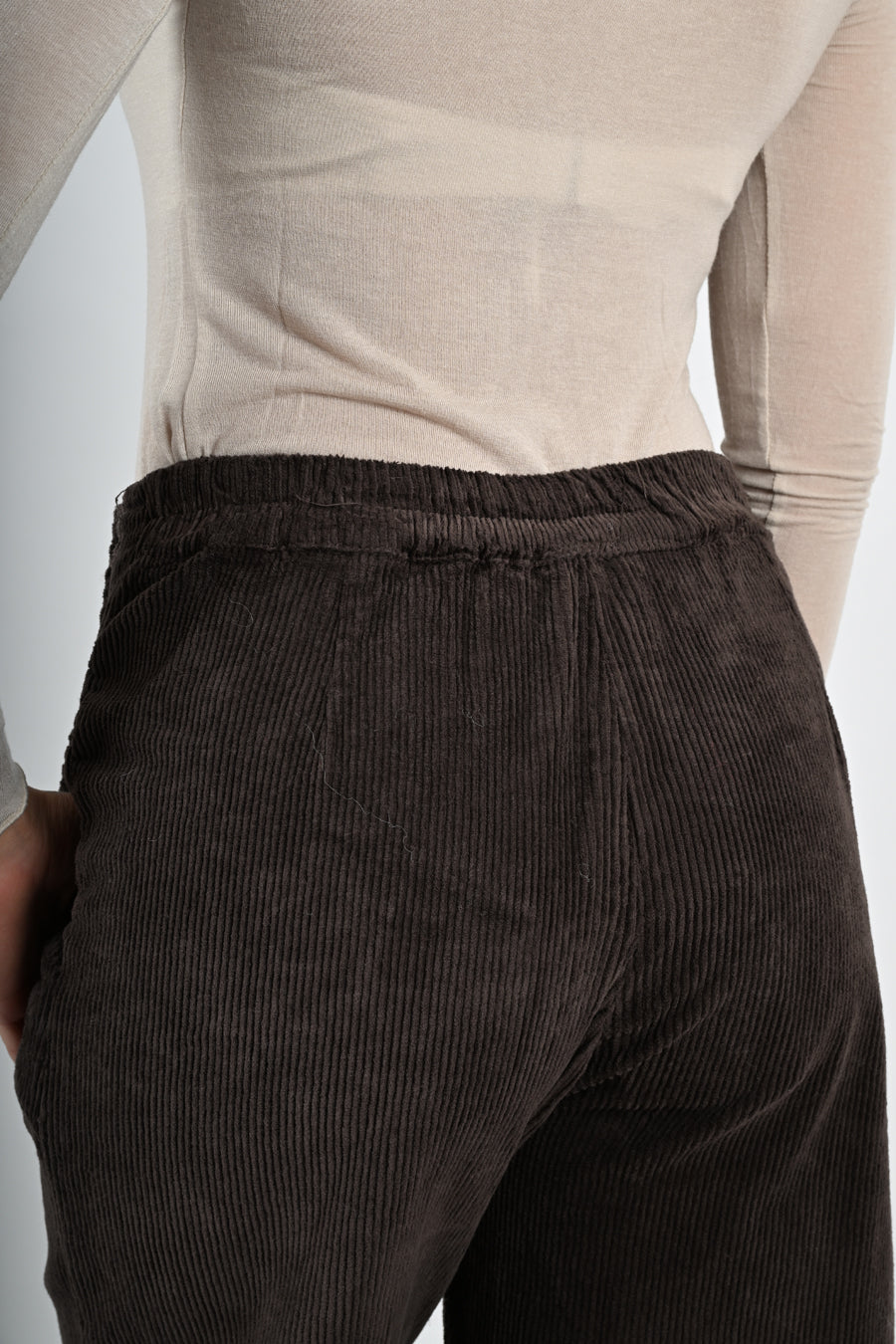 Pantaloni in velluto a coste