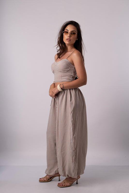 CO-ORD SET QUADRI