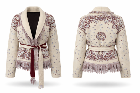 Cardigan in misto lana