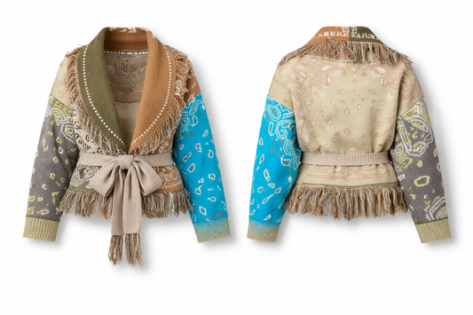 Cardigan in misto lana